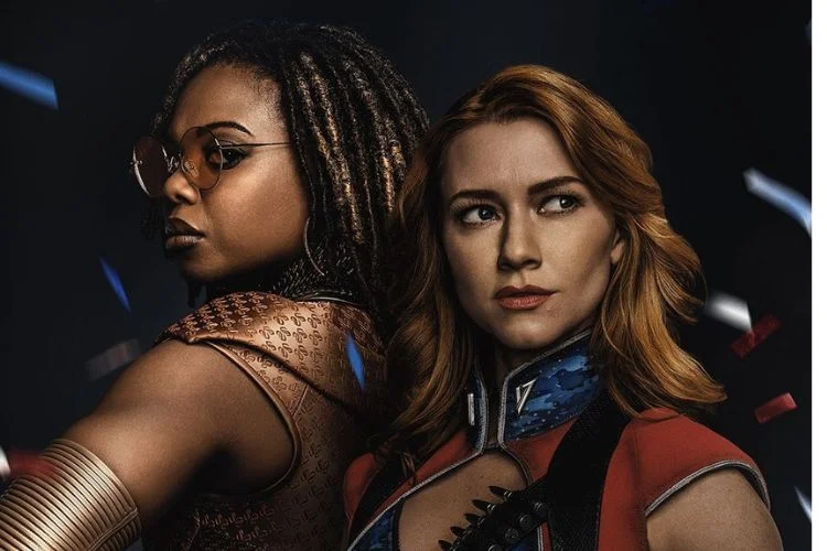 Firecracker and Sister Sage posing together in The Boys Season 4