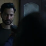 Varun Dhawan in an intense scene from Citadel Honey Bunny teaser review looking serious and focused.